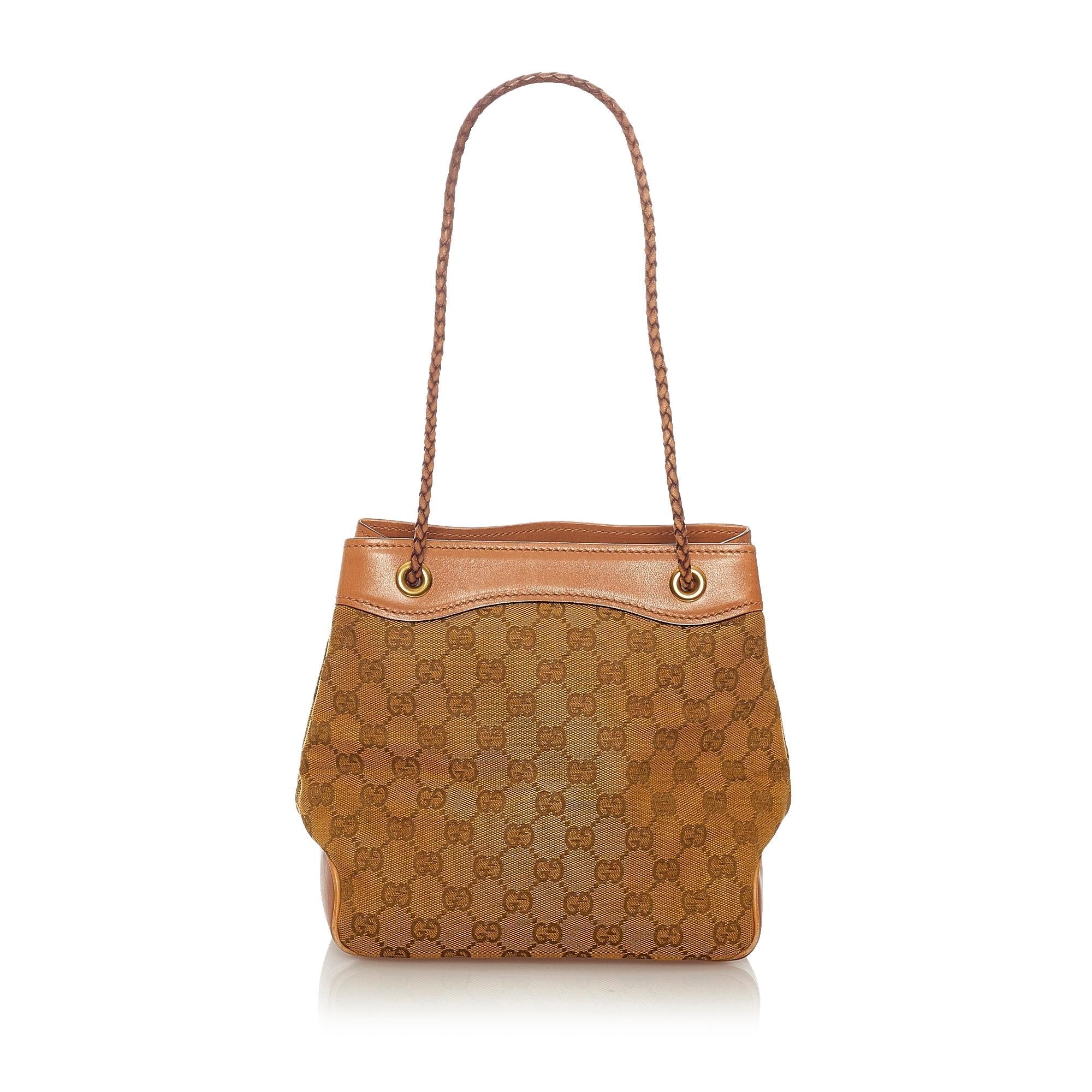 Gucci GG Canvas Gifford Shoulder Bag (SHG-27364)