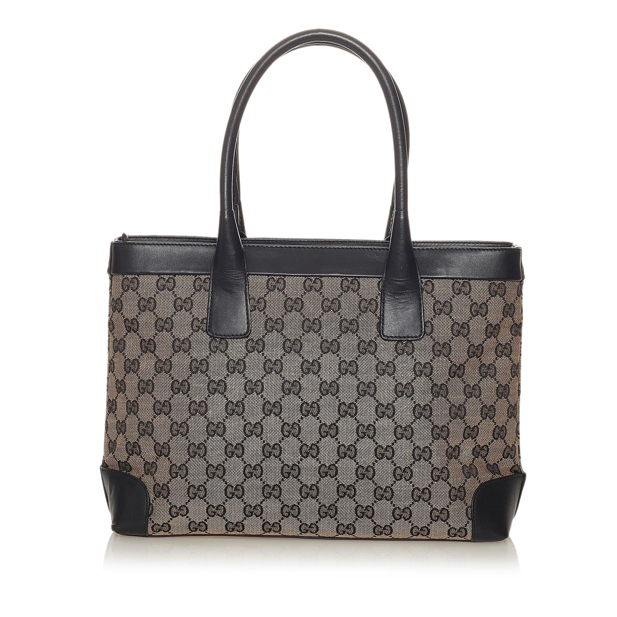 Gucci GG Canvas Handbag (SHG-28700)