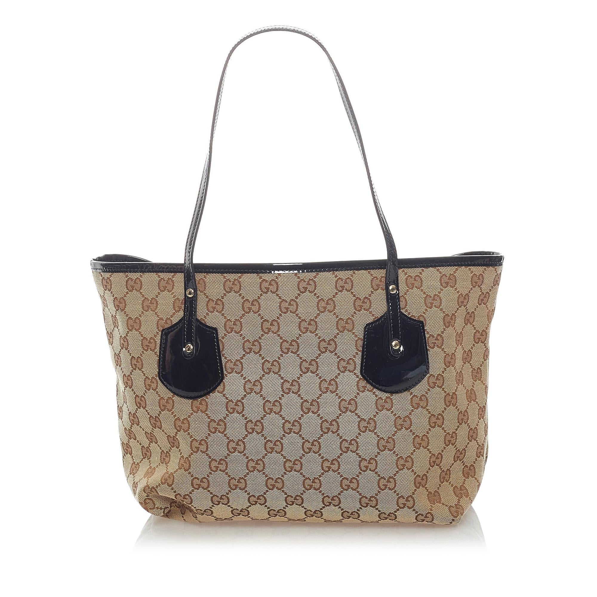 Gucci GG Canvas Jolie Tote Bag (SHG-32299)