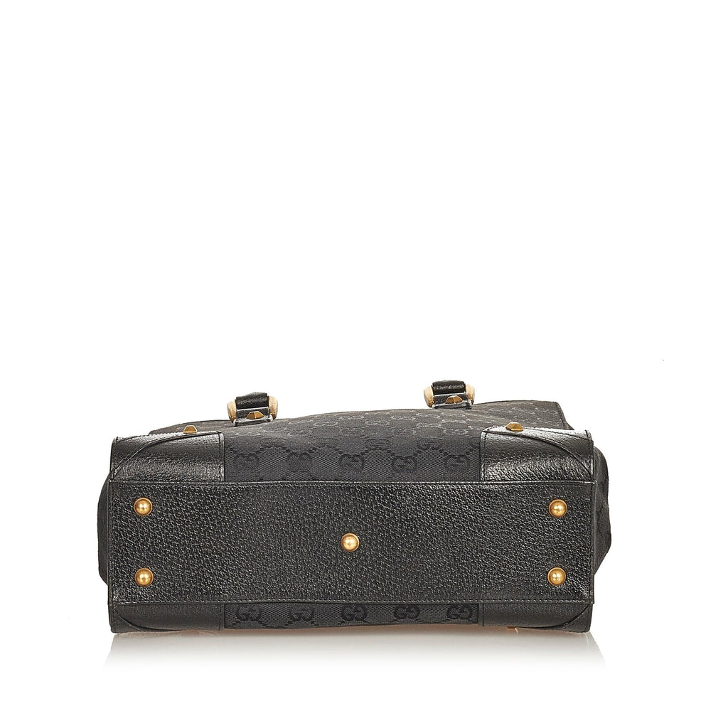 Gucci GG Canvas Nailhead Handbag (SHG-25921)