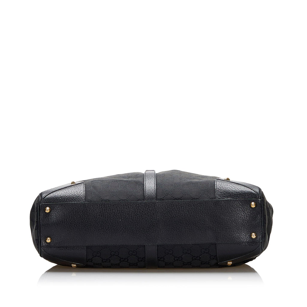 Gucci GG Canvas Nailhead Jackie (SHG-YZOZQj)