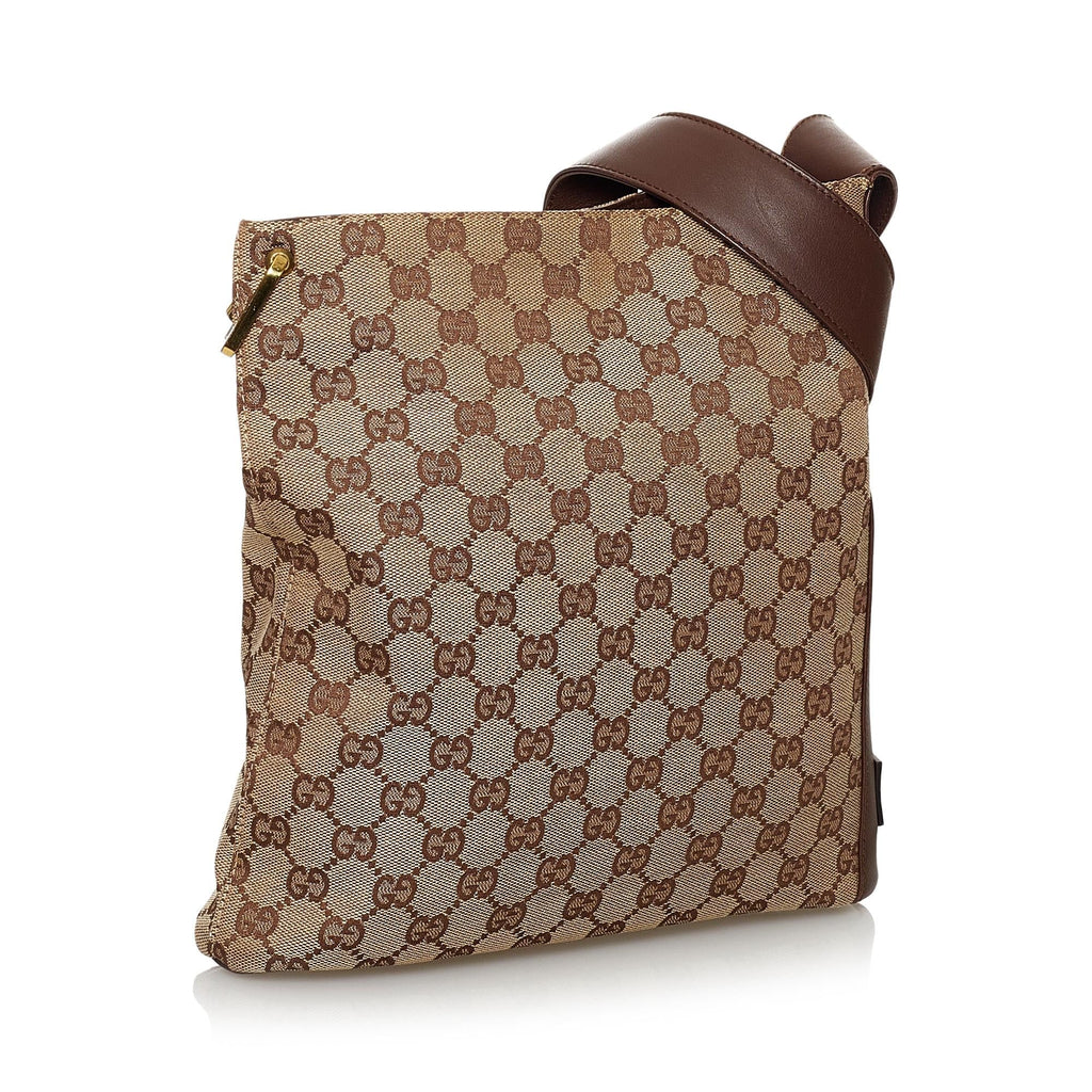 Gucci GG Canvas Shoulder Bag (SHG-30527)