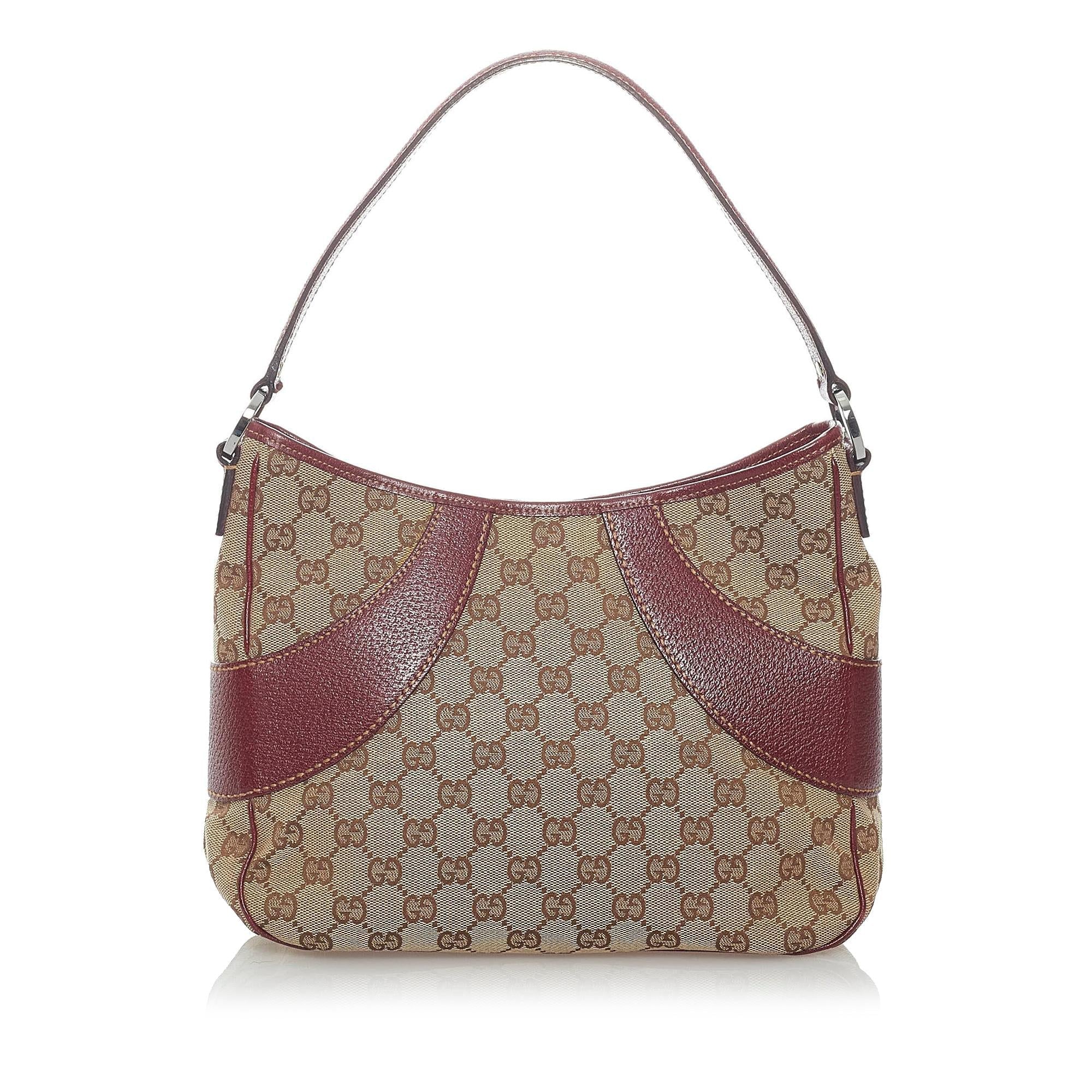 Gucci GG Canvas Shoulder Bag (SHG-32537)