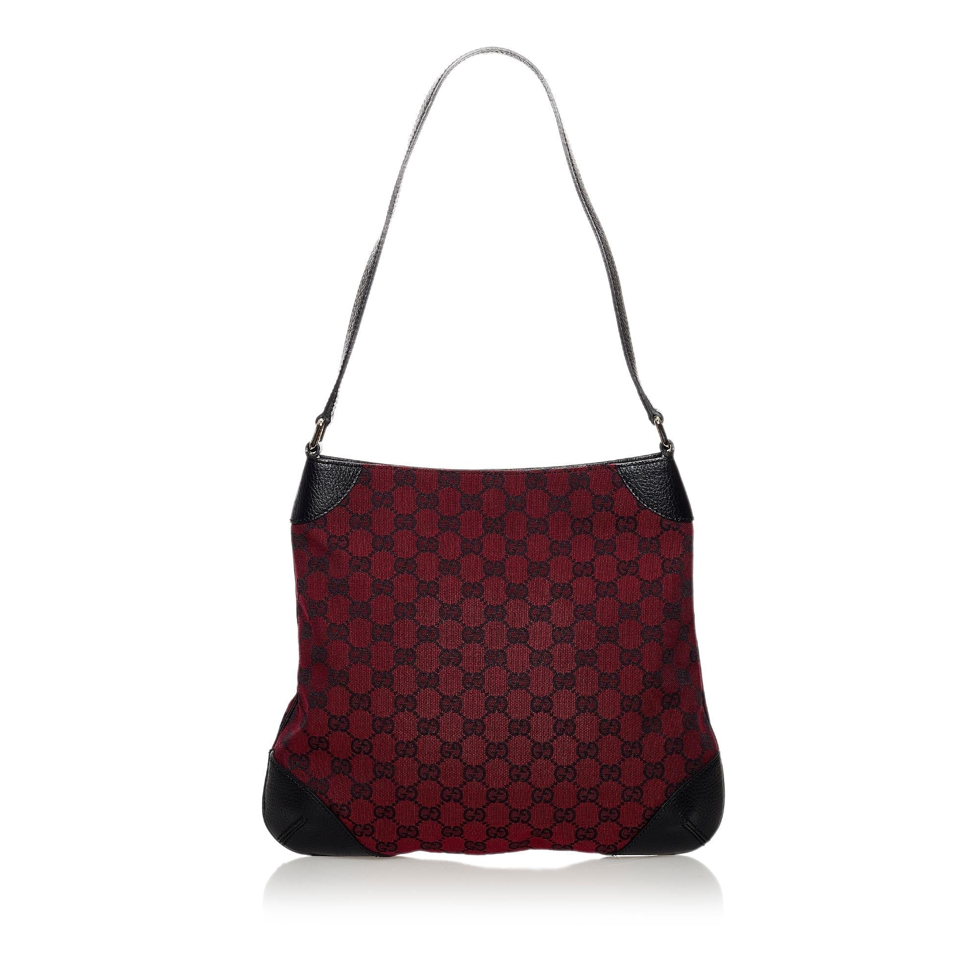 Gucci GG Canvas Shoulder Bag (SHG-36157)