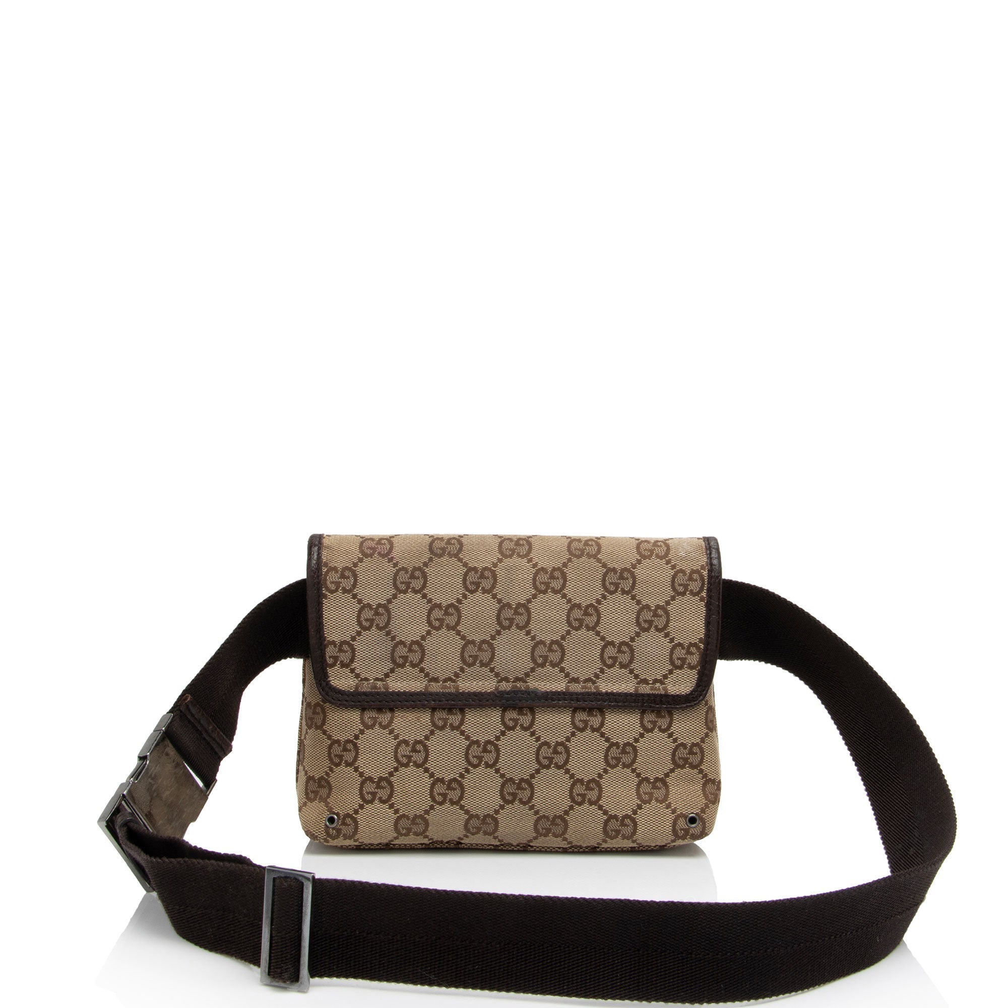Gucci GG Canvas Small Waist Belt Bag (SHF-aTzoiD)