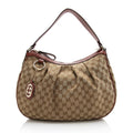 Gucci GG Canvas Sukey Hobo (SHF-22162)
