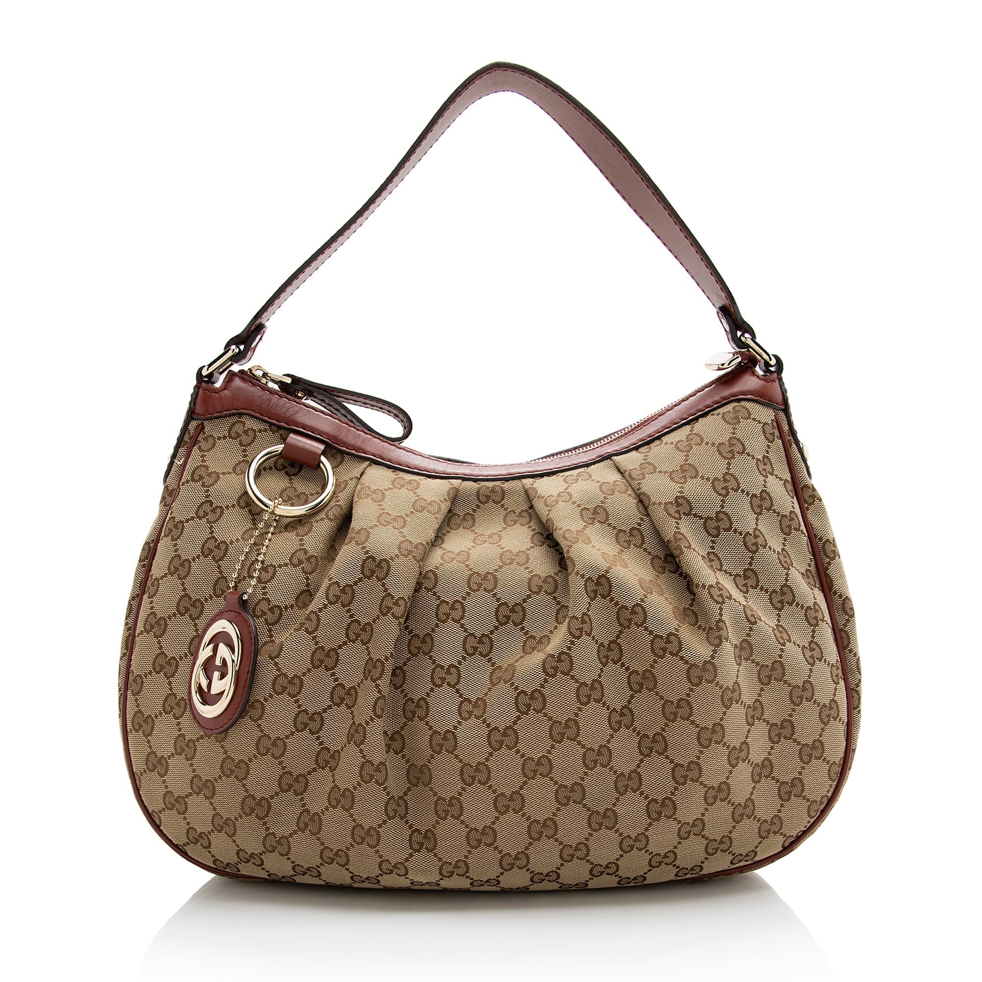 Gucci GG Canvas Sukey Hobo (SHF-22162)