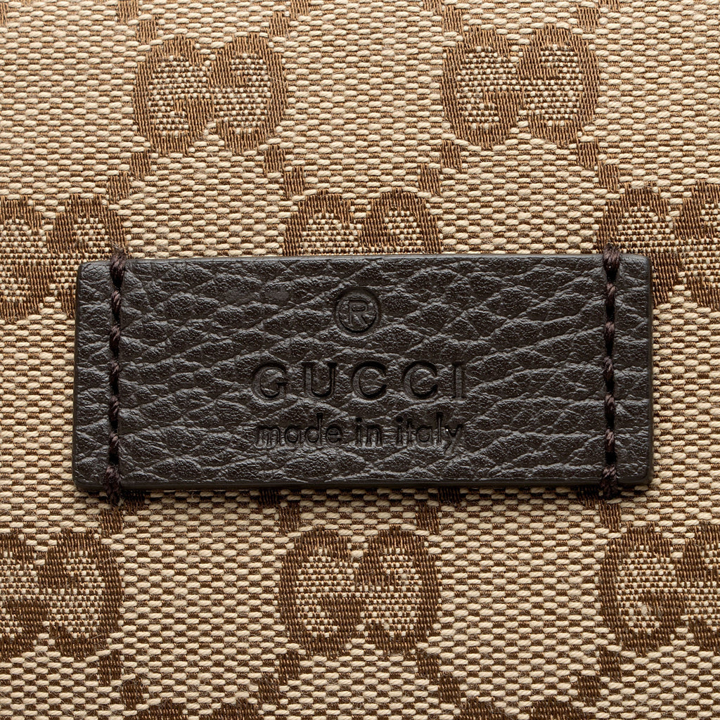 Gucci GG Canvas Travel Large Backpack (SHF-mbgwWQ)