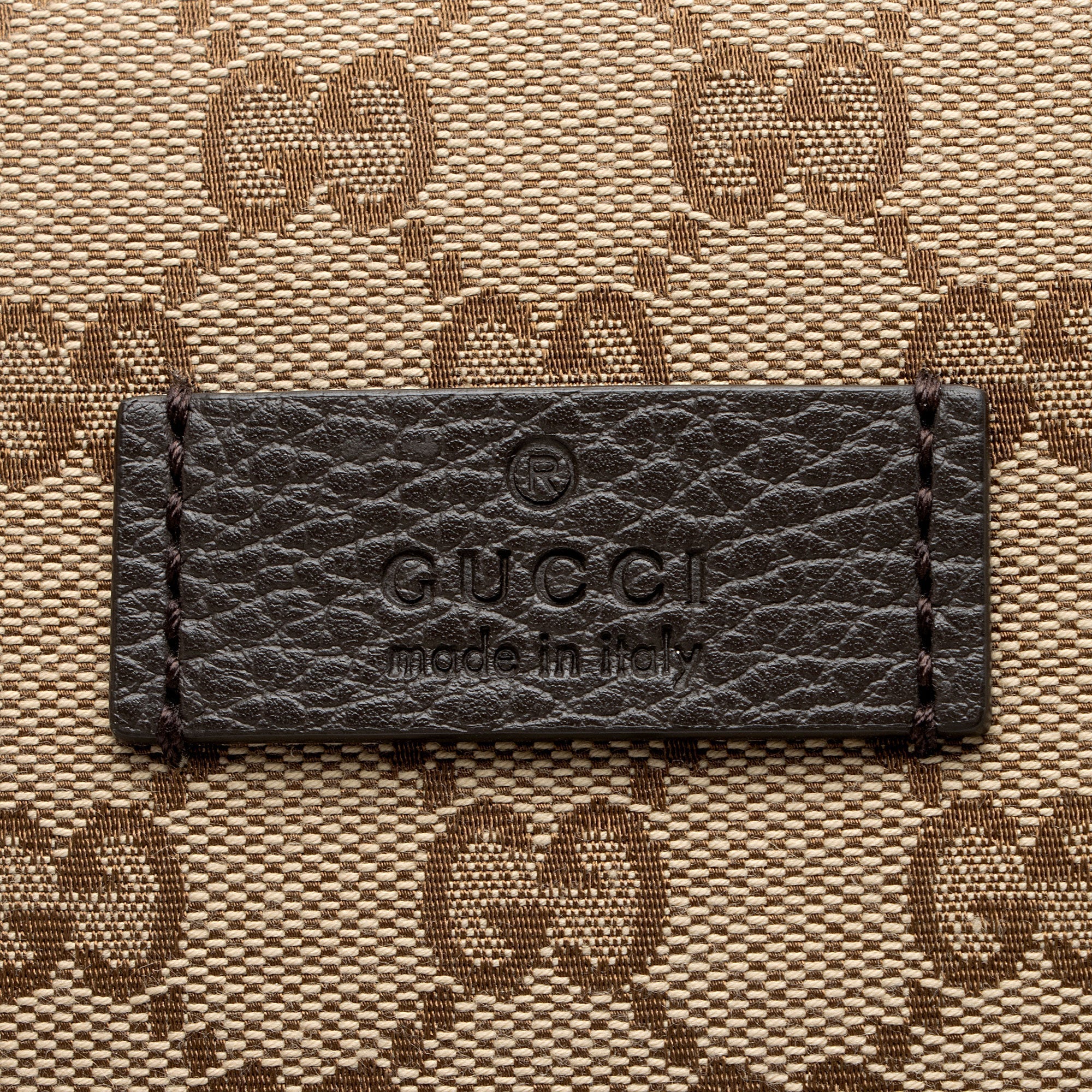Gucci GG Canvas Travel Large Backpack (SHF-mbgwWQ)