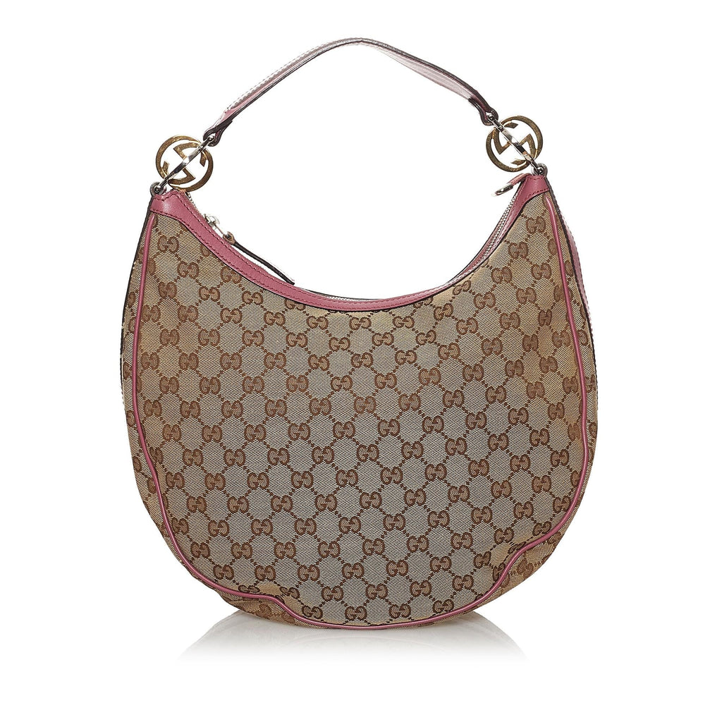Gucci GG Canvas Twins Hobo Bag (SHG-29990)