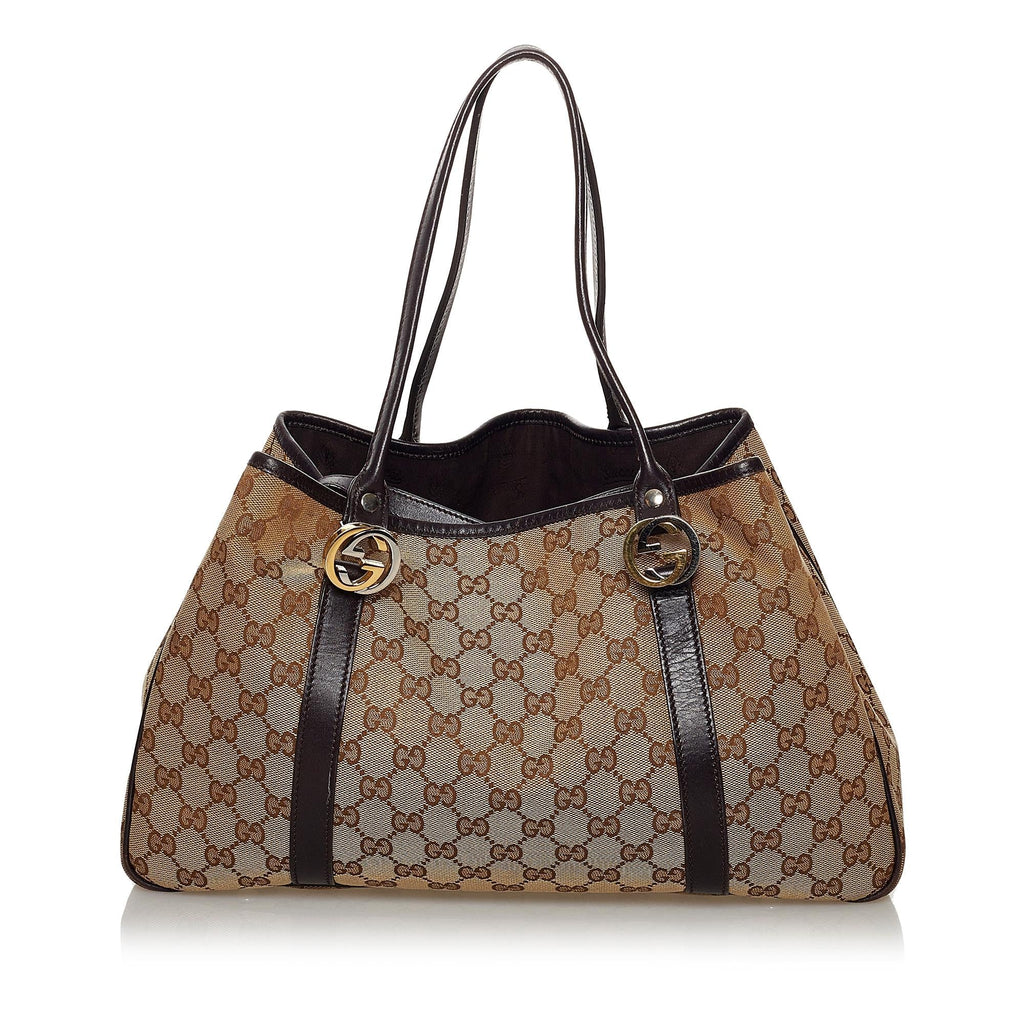 Gucci GG Canvas Twins Shoulder Bag (SHG-30953)