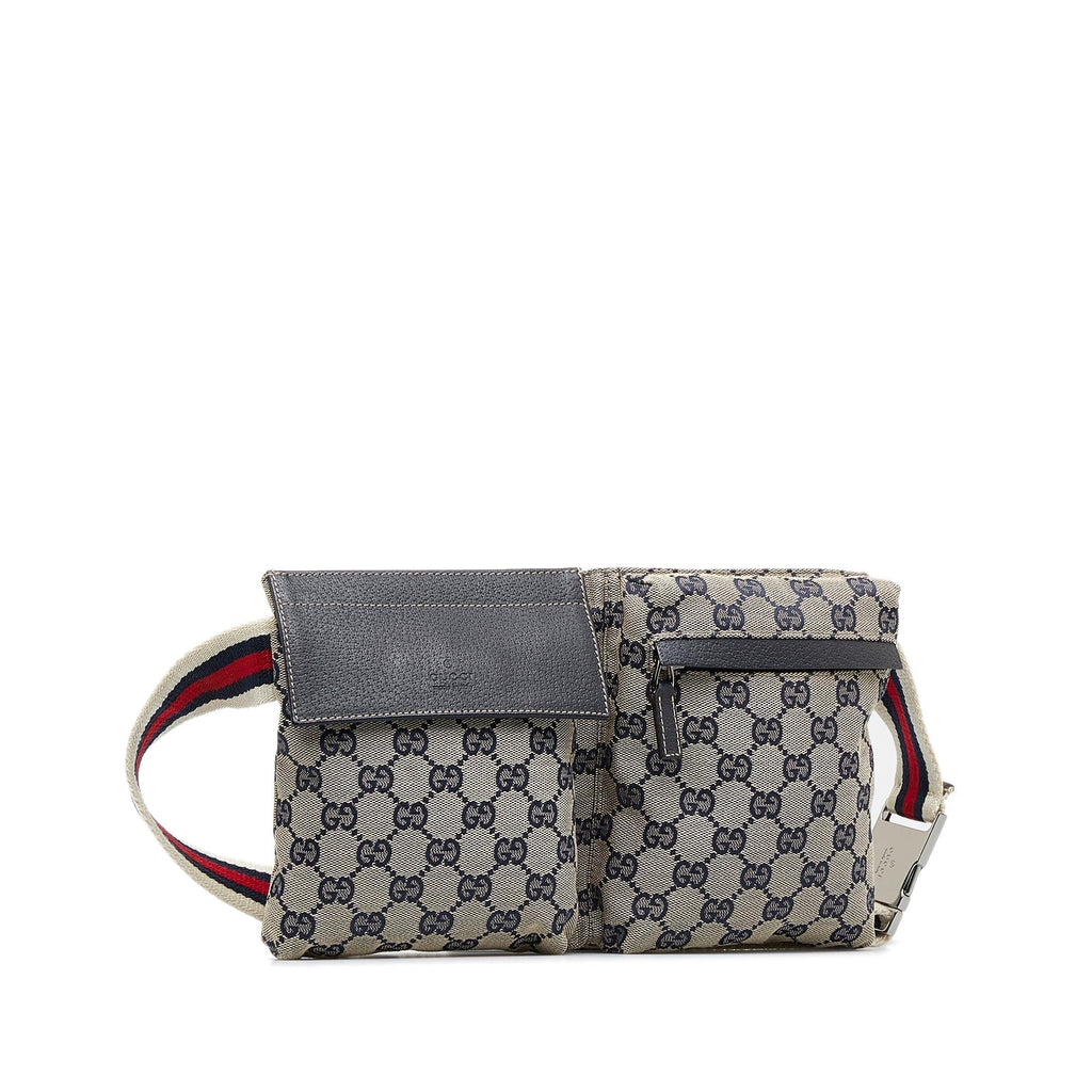 Gucci GG Canvas Web Belt Bag (SHG-5tmMd9)