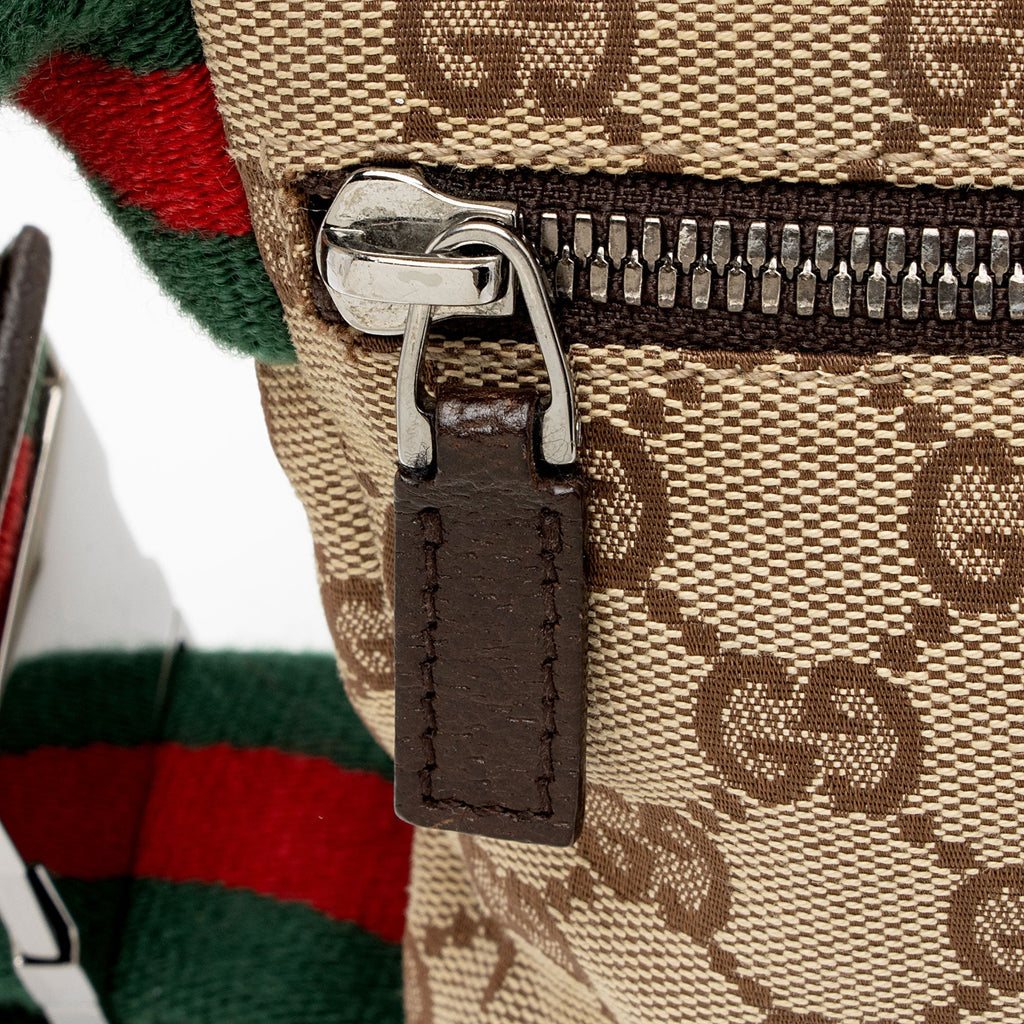 Gucci GG Canvas Web Belt Bag (SHF-k4S9yN)