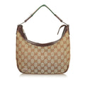 Gucci GG Canvas Web Handbag (SHG-26652)