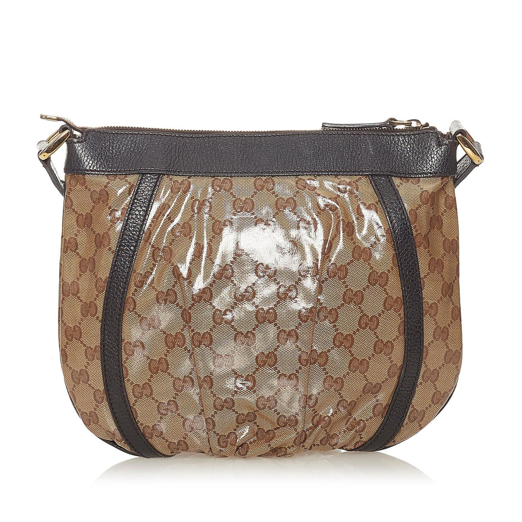 Gucci GG Crystal Abbey D-Ring Crossbody Bag (SHG-27543)