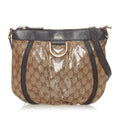 Gucci GG Crystal Abbey D-Ring Crossbody Bag (SHG-27543)