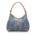 Gucci GG Denim Abbey D-Ring Shoulder Bag (SHG-34010)