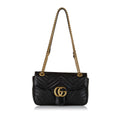 Gucci GG Marmont Leather Crossbody Bag (SHG-34601)