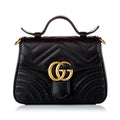 Gucci GG Marmont Leather Satchel (SHG-30460)