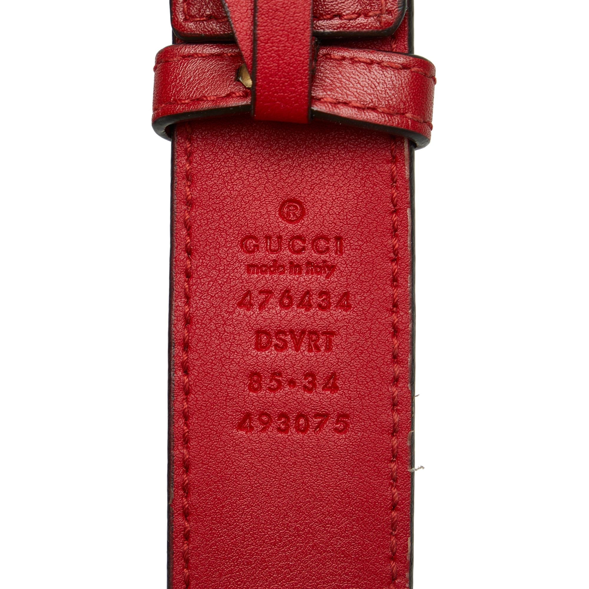 Gucci GG Marmont Matelasse Leather Belt Bag