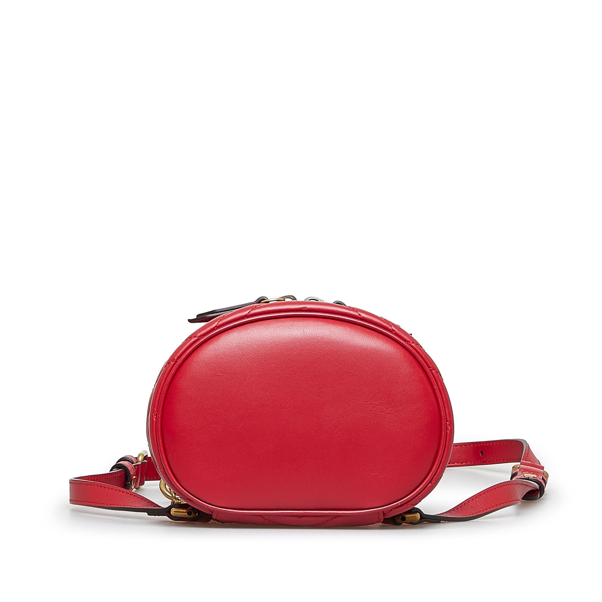 Gucci GG Marmont Round Backpack (SHG-0iapzX)