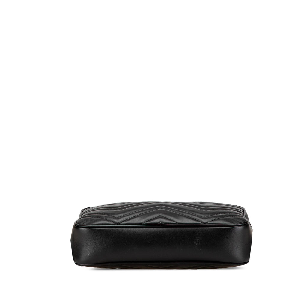 Gucci GG Marmont Square Leather Matelasse Belt Bag