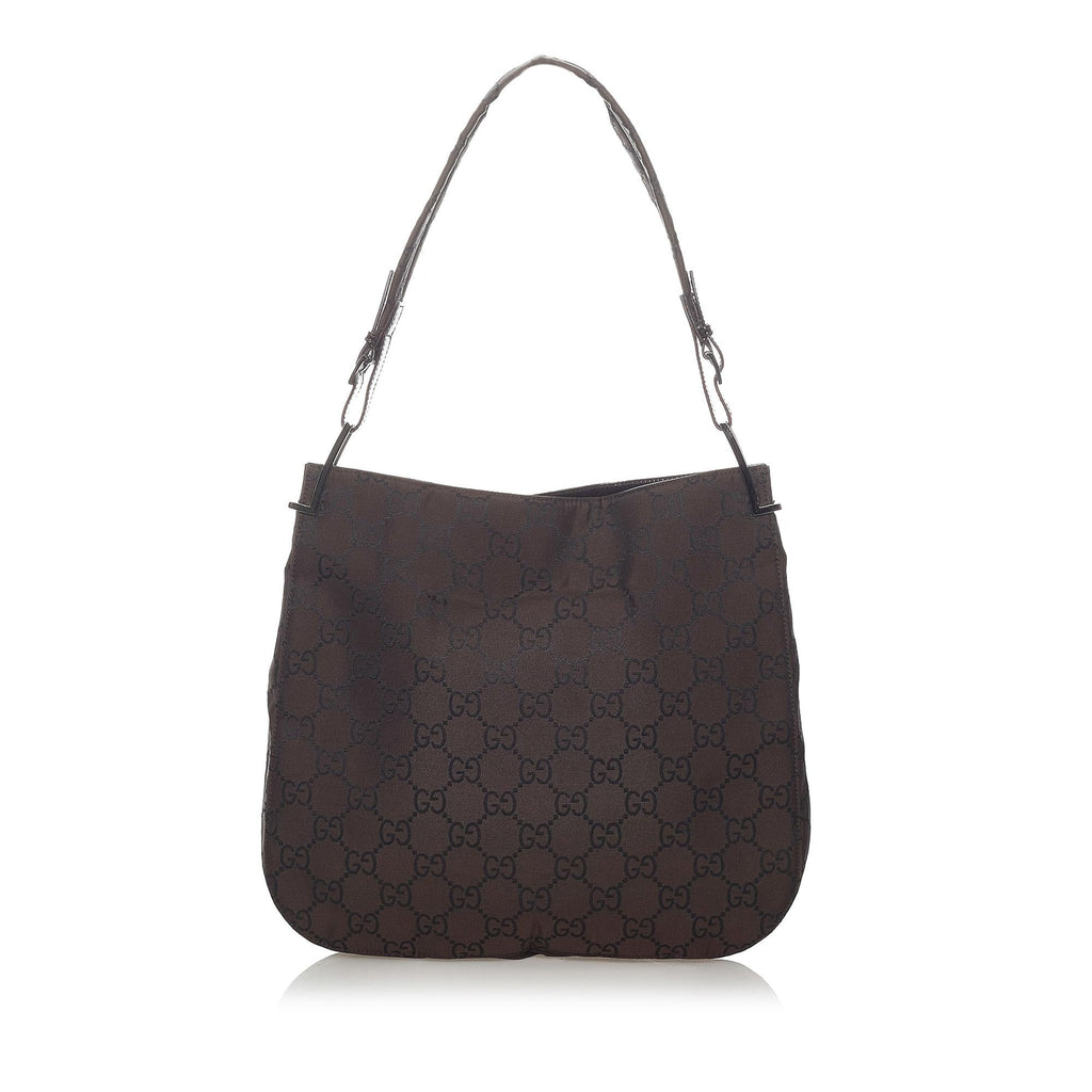 Gucci GG Nylon Shoulder Bag (SHG-32343)
