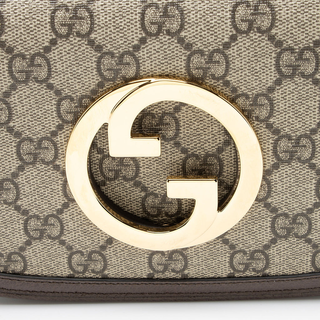 Gucci GG Supreme Blondie Flap Belt Bag - Size 40 / 100