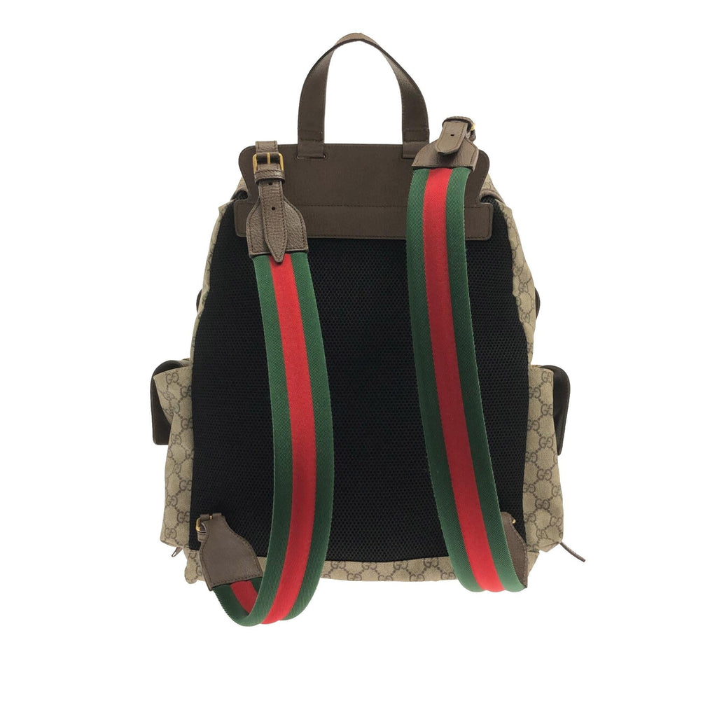 Gucci GG Supreme Donald Duck Soft Backpack (SHG-5R4mC7)