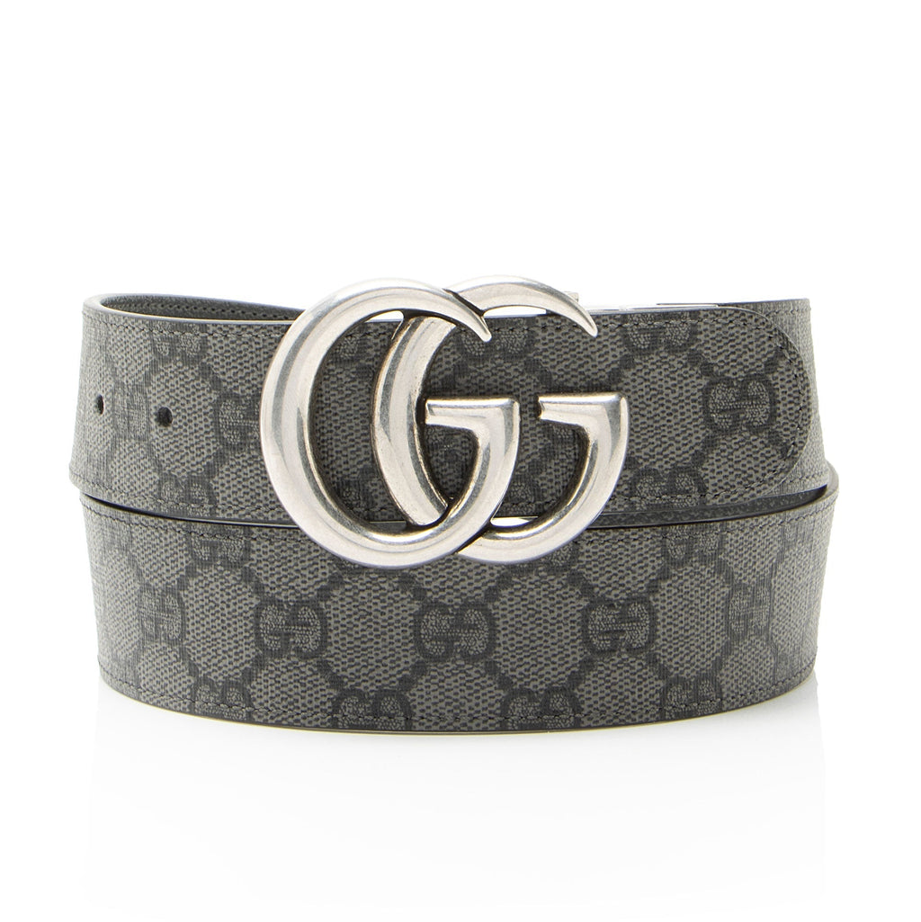 Gucci GG Supreme GG Marmont Reversible Belt - Size 34 / 85