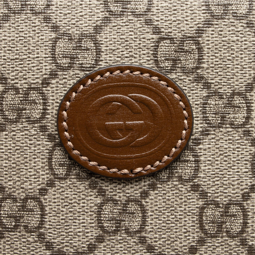 Gucci GG Supreme Interlocking G Backpack (SHF-KhISQT)