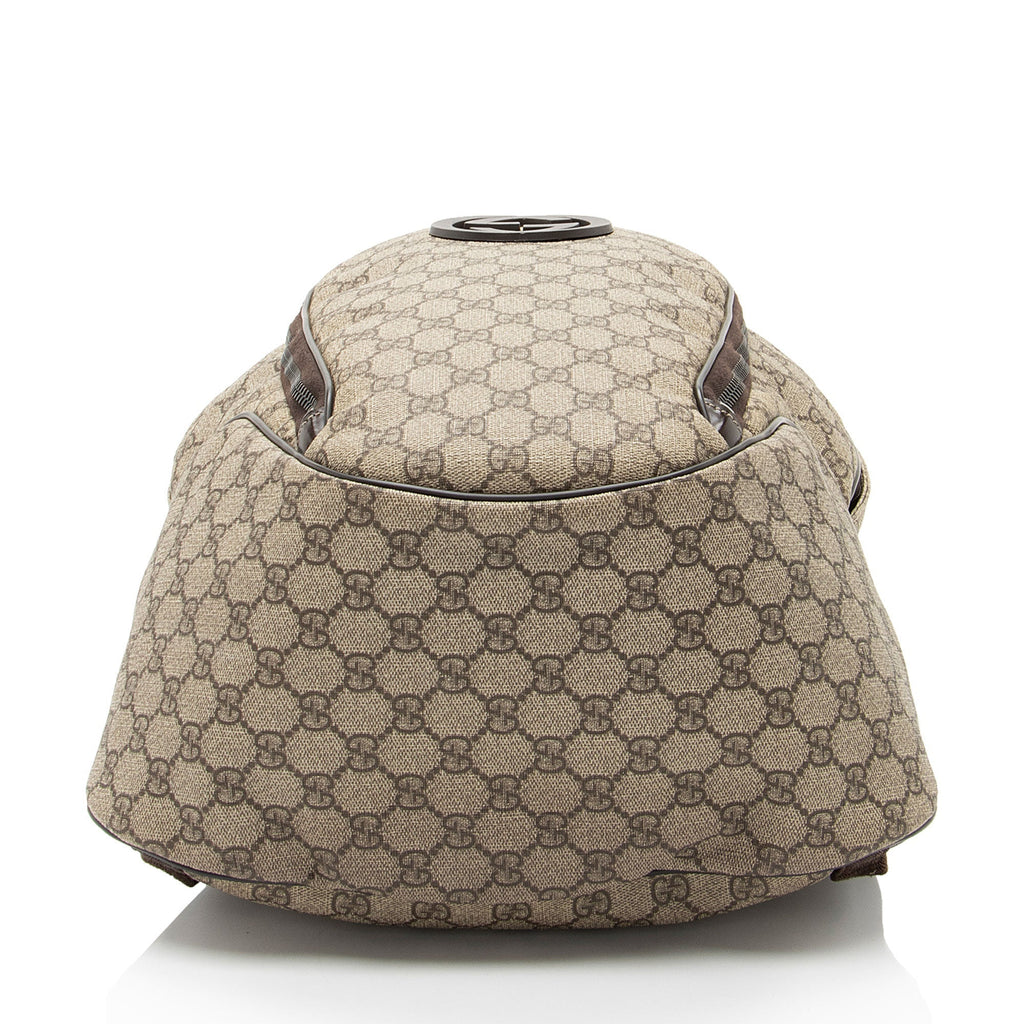 Gucci GG Supreme Interlocking G Medium Backpack