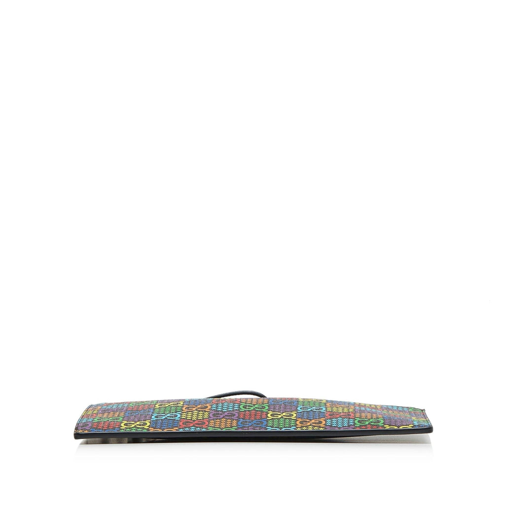 Gucci GG Supreme Psychedelic Zip Clutch (SHG-9nqASI)