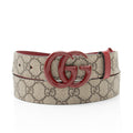 Gucci GG Supreme GG Marmont Wide Belt - Size 36 / 90