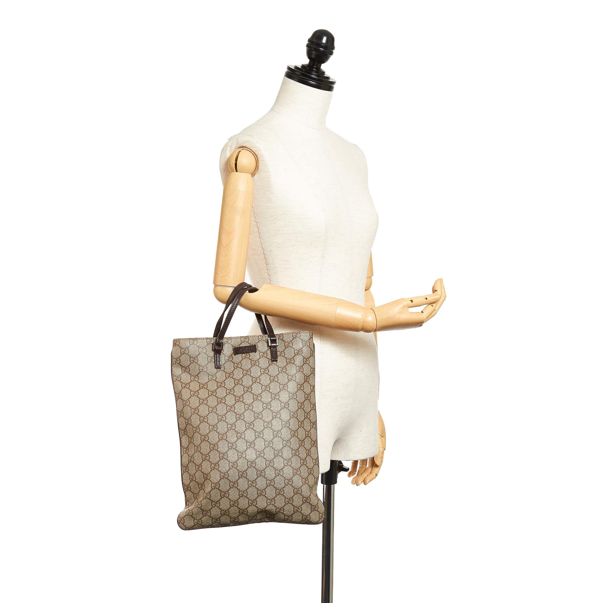Gucci GG Supreme Tote Bag (SHG-27716)