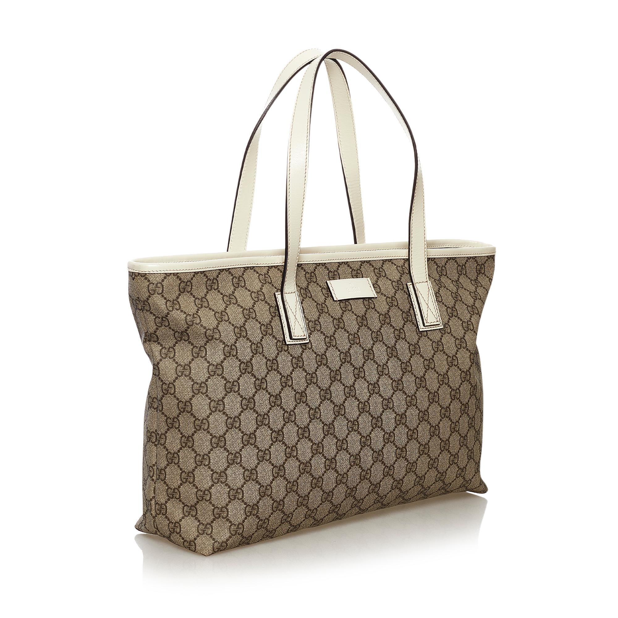 Gucci GG Supreme Tote Bag (SHG-32751)