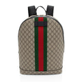 Gucci GG Supreme Web Backpack (SHF-tXMzwM)