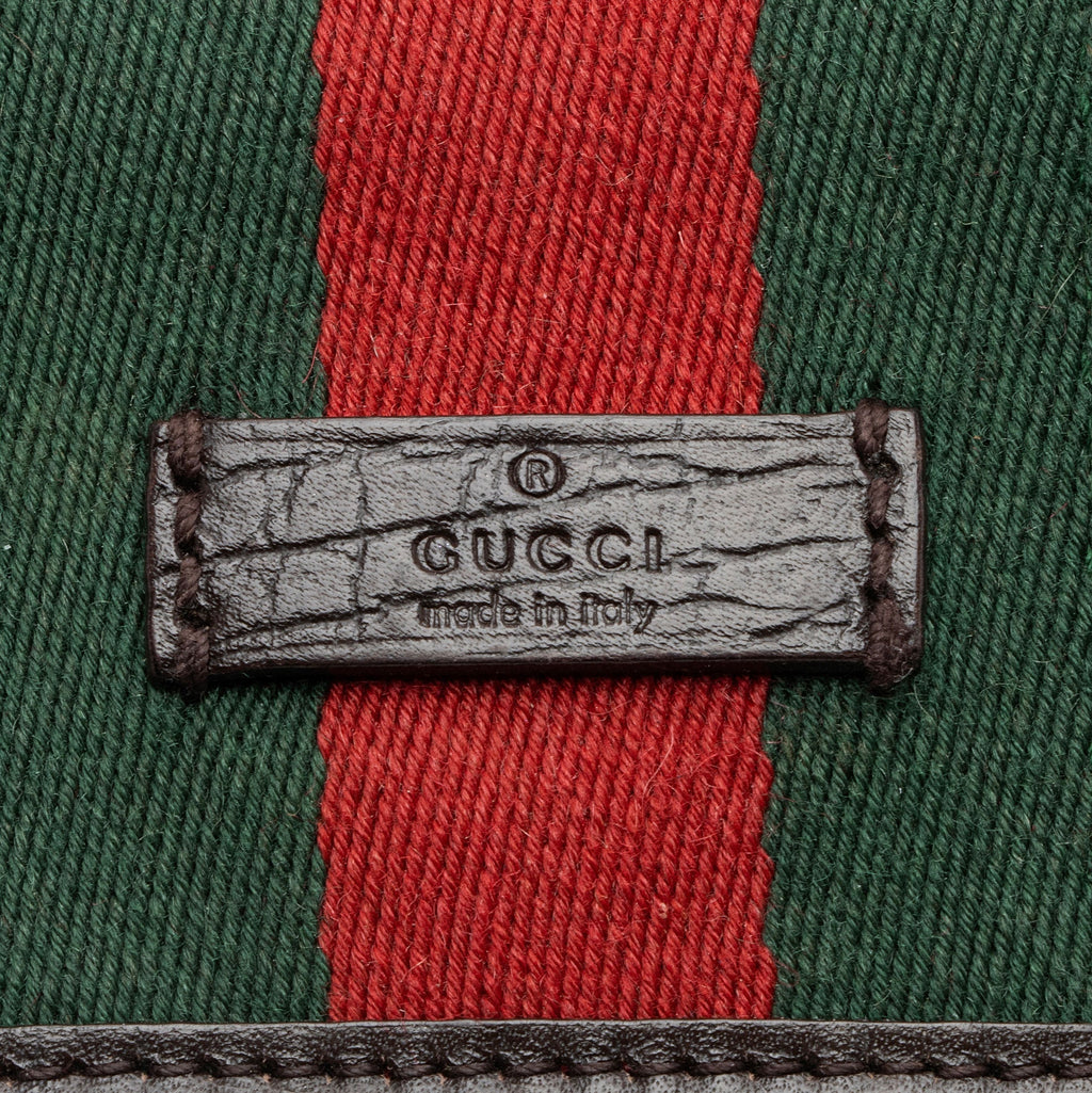 Gucci GG Supreme Web Belt Bag (SHF-Bdkuvr)
