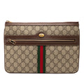 Gucci GG Supreme Web Ophidia Clutch