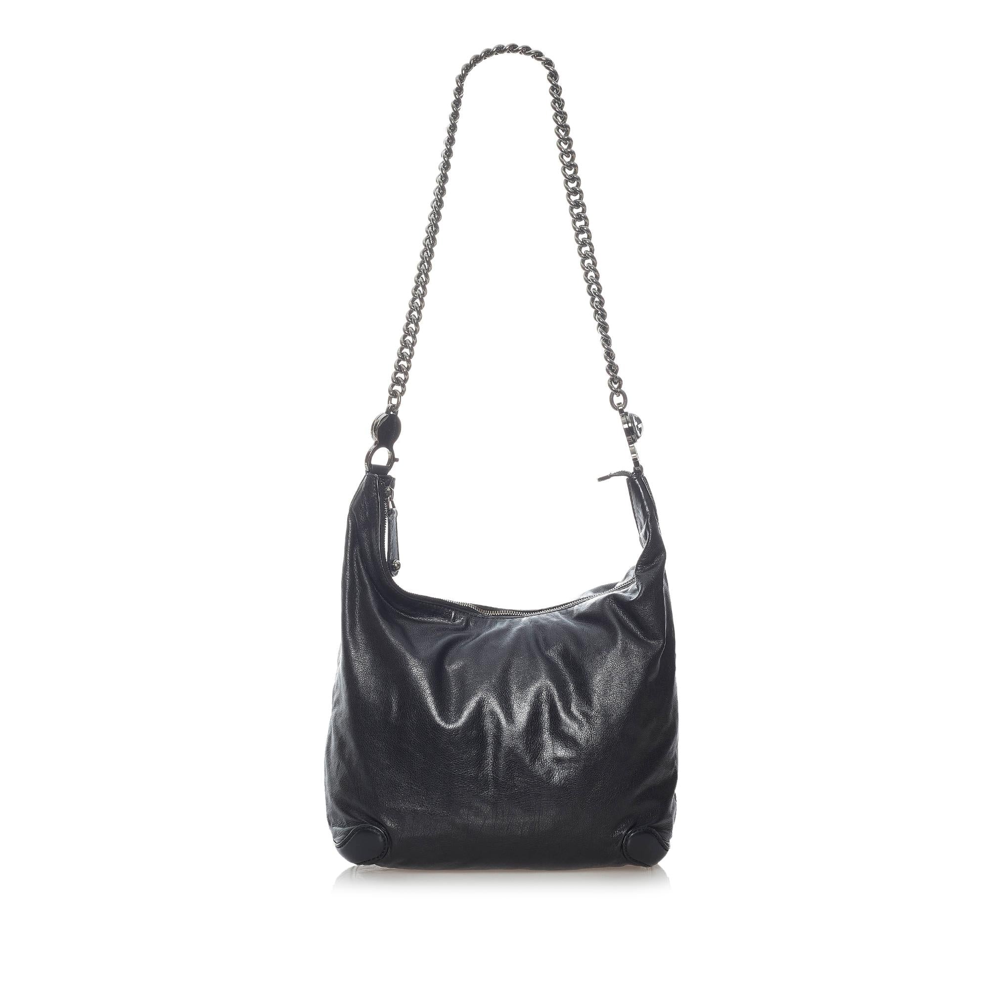 Gucci Galaxy Chain Leather Shoulder Bag (SHG-30815)