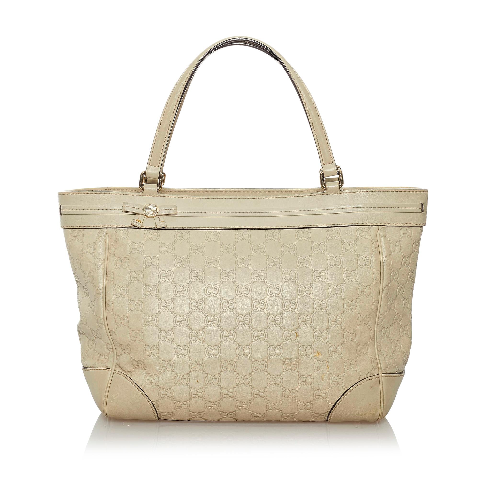 Gucci Guccissima Mayfair Tote Bag (SHG-36182)