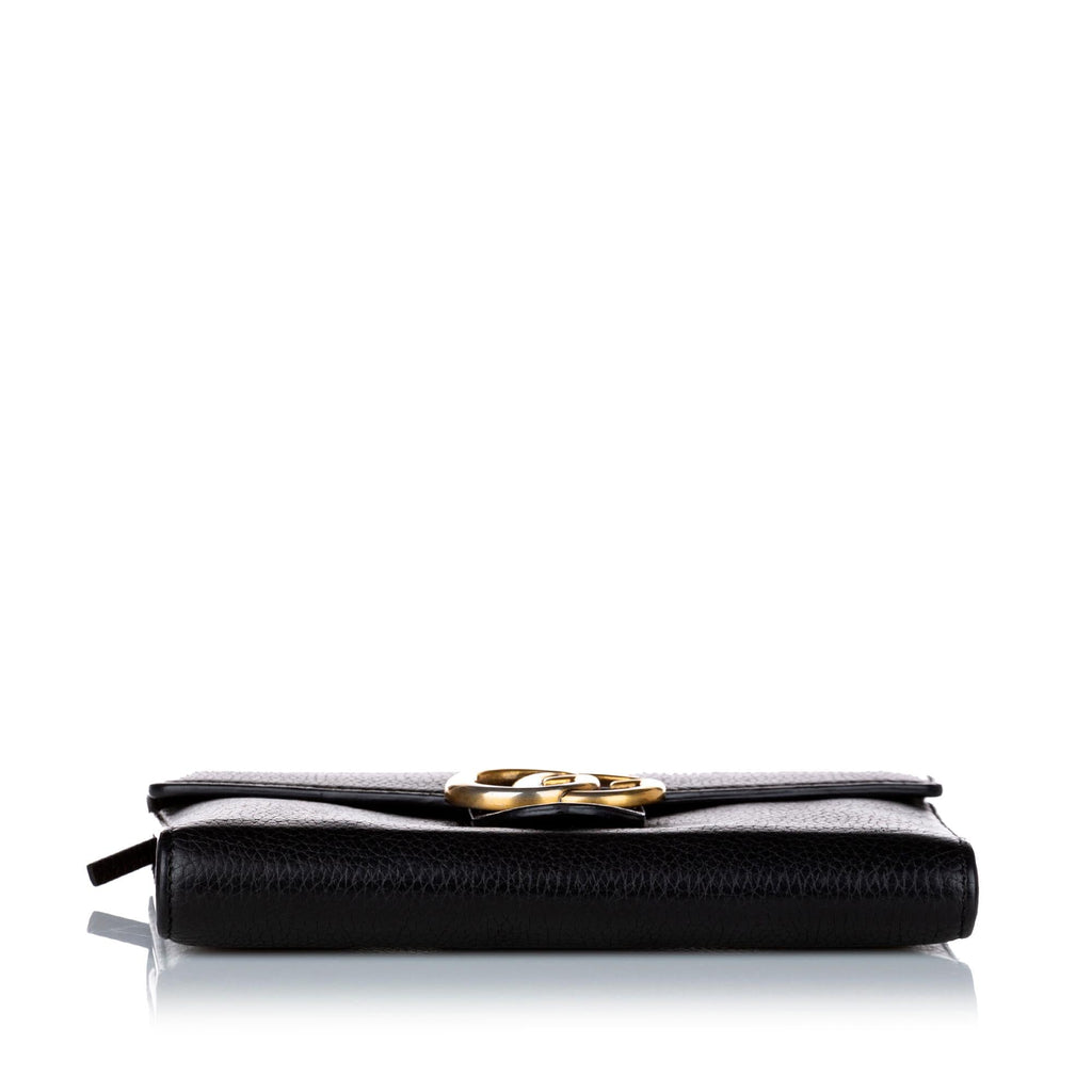 Gucci Interlocking G Chain Leather Crossbody Bag (SHG-29556)