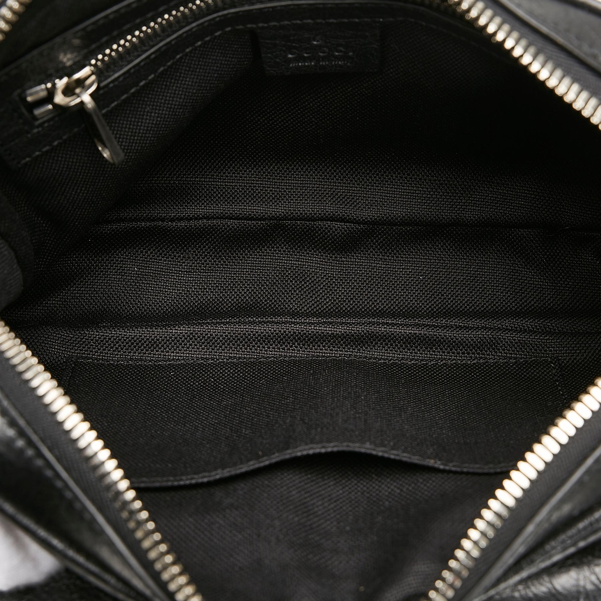 Gucci Interlocking G Morpheus Leather Belt Bag (SHG-5tPQ6y)