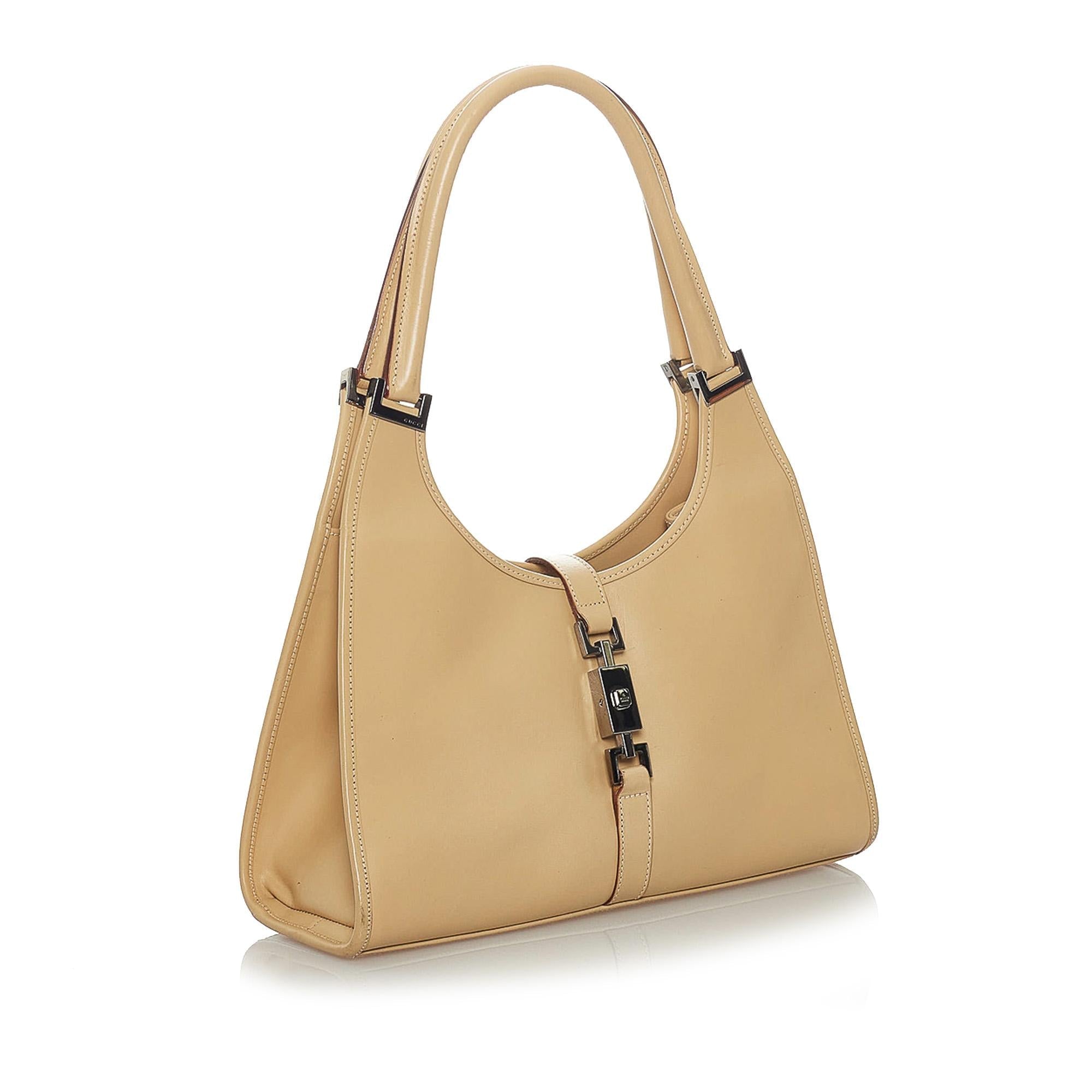 Gucci Jackie Leather Handbag (SHG-28515)