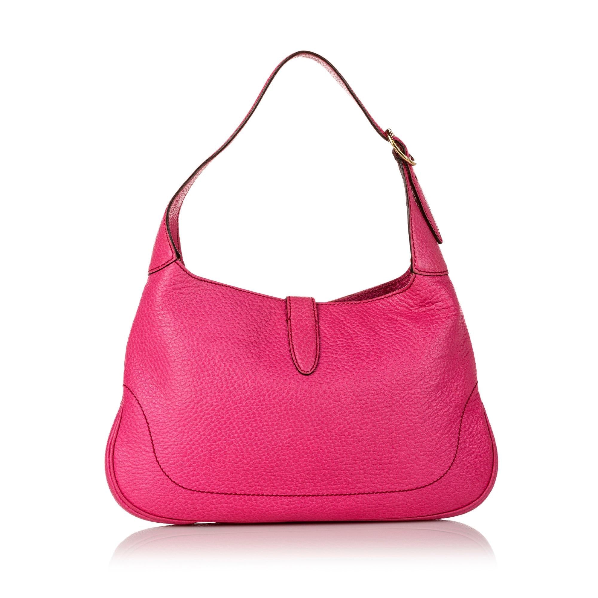 Gucci Jackie Leather Shoulder Bag (SHG-30420)