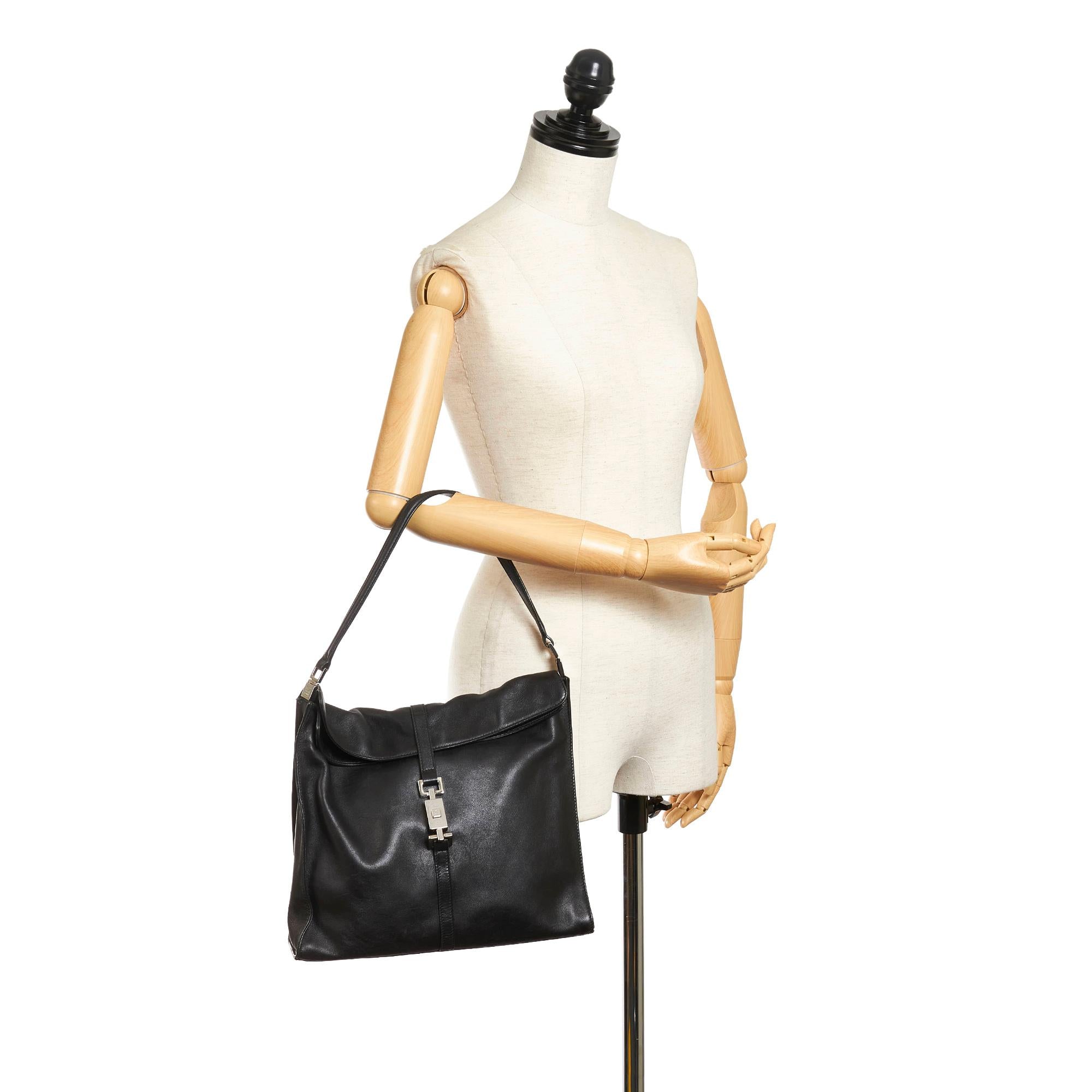 Gucci Jackie Leather Shoulder Bag (SHG-34730)