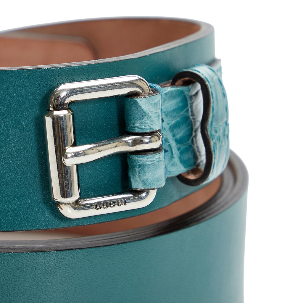 Gucci Leather Belt - 50 / 128.00 (SHG-aue54i)