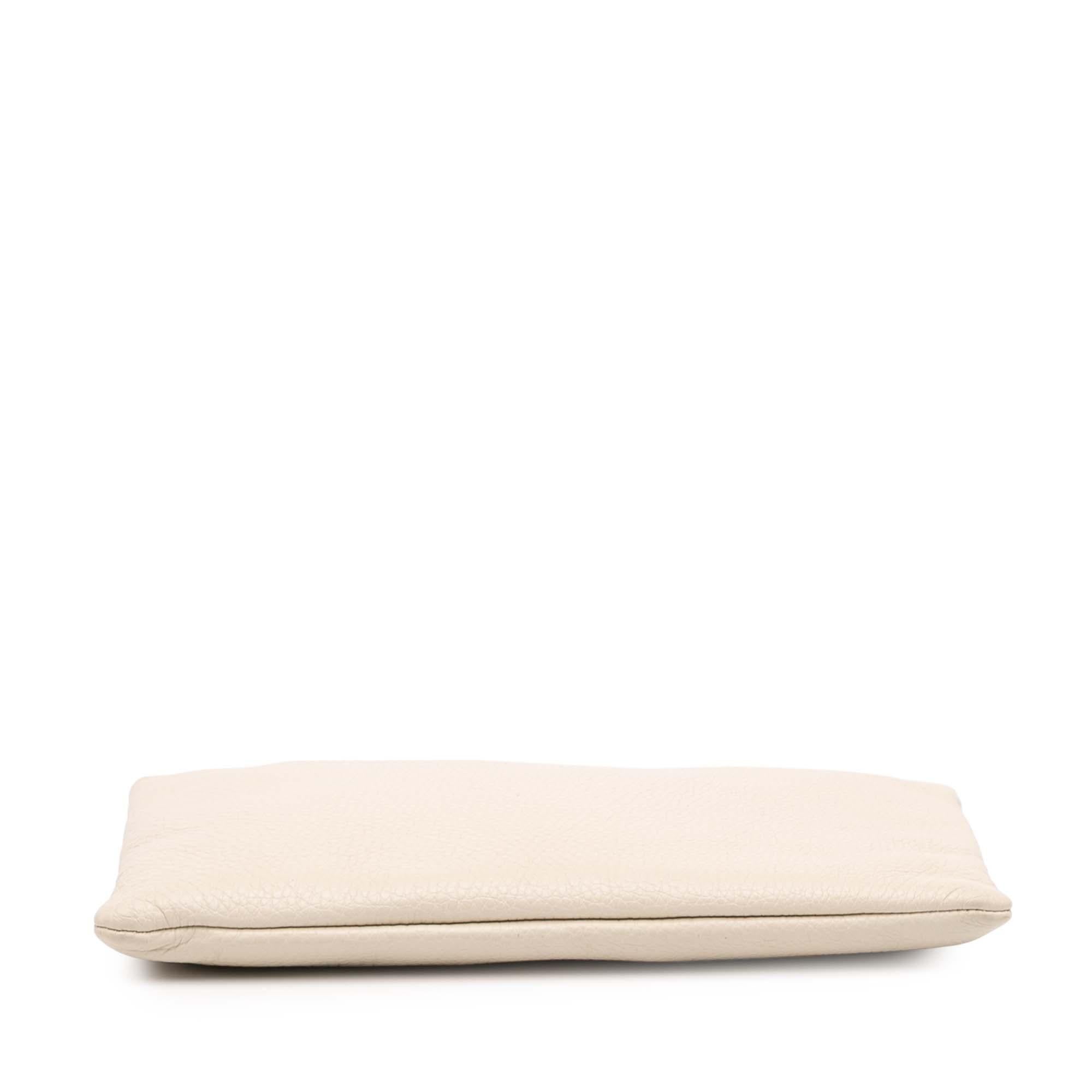 Gucci Leather Blind For Love Clutch