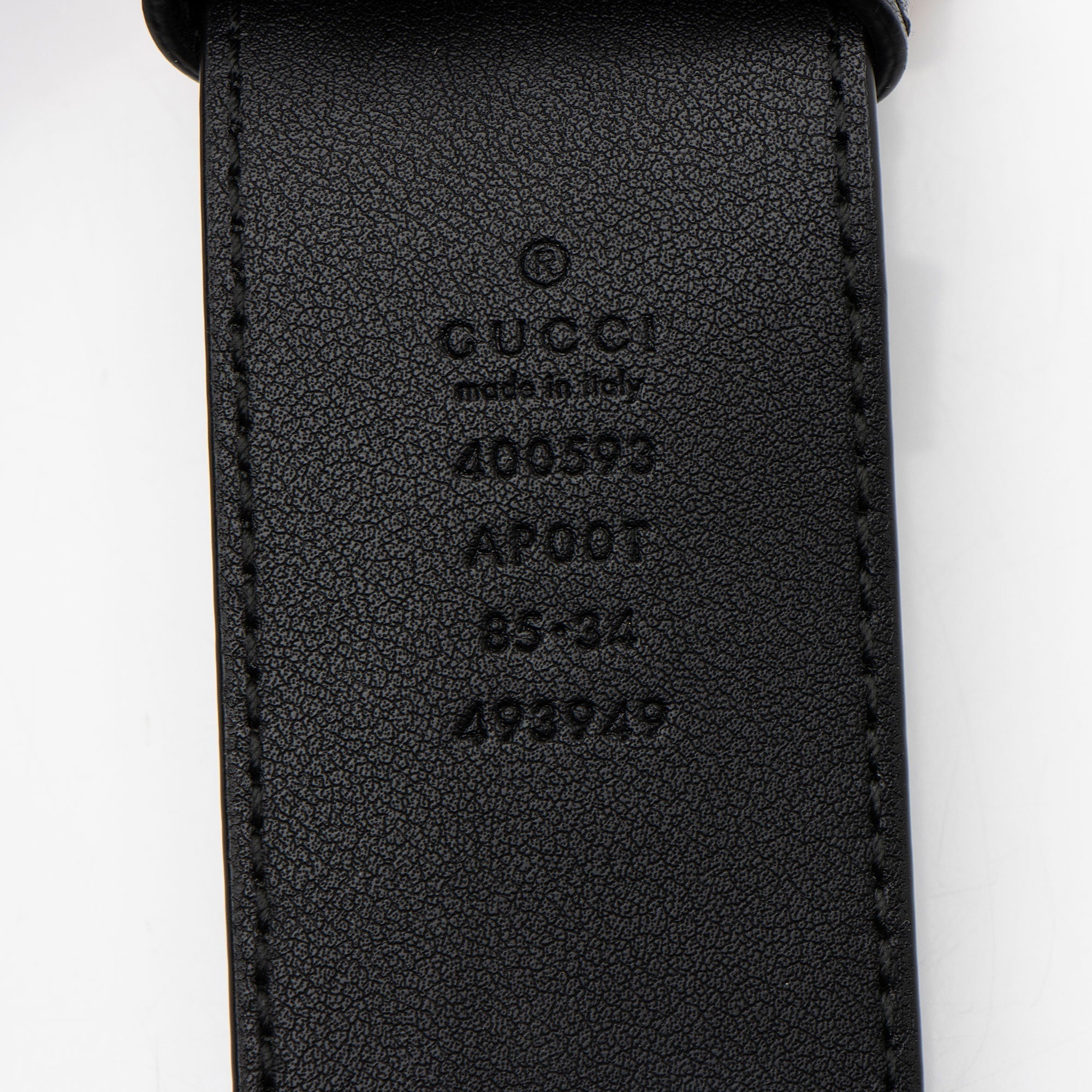 Gucci Leather GG Marmont Belt - Size 34 / 85 (SHF-c1NOzY)