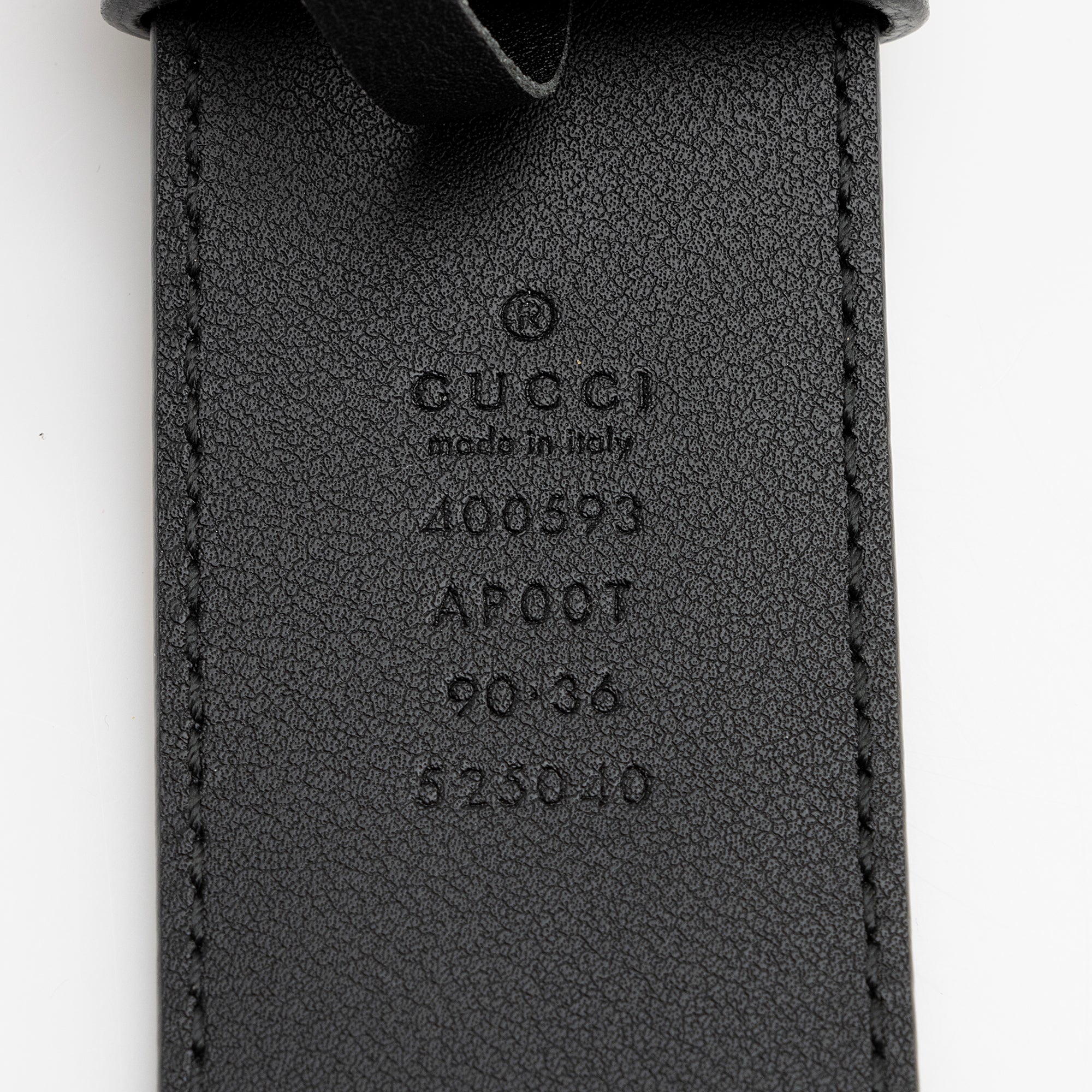 Gucci Leather GG Marmont Belt - Size 36 / 90 (SHF-22915)